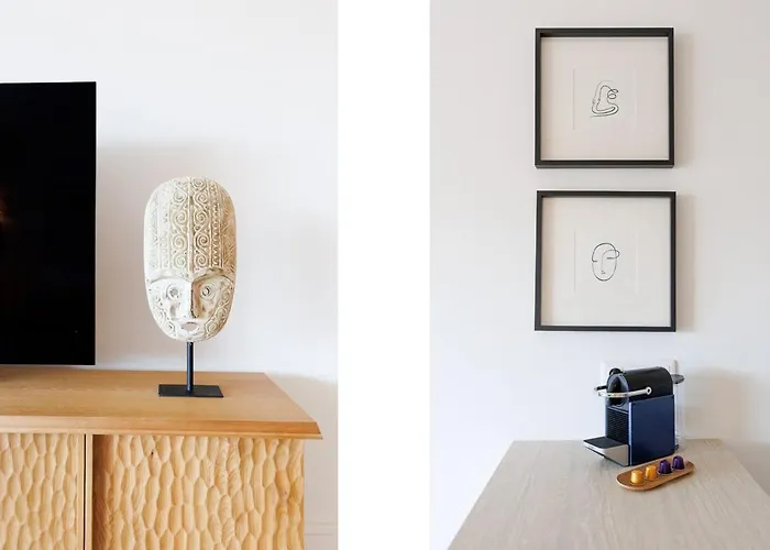 Daire Le Paloma, High Standing, 3 Min Beach, Air Conditioning, 4 Prs Antibes